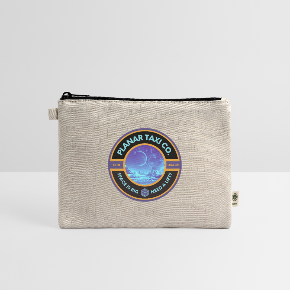 PLanar Taxi Co. Carry All Pouch - natural