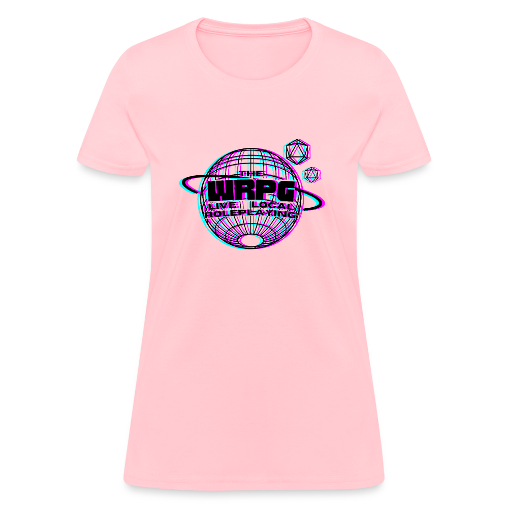 the WRPG 3d LogoWomen's T-Shirt - pink