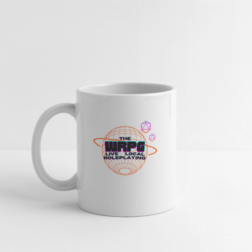 OG WRPG Logo Black Mug - white