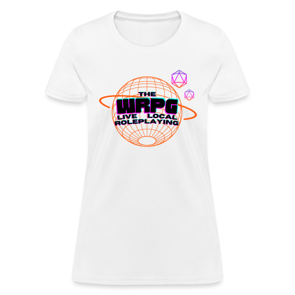 OG WRPG Logo Black Women's T-Shirt - white