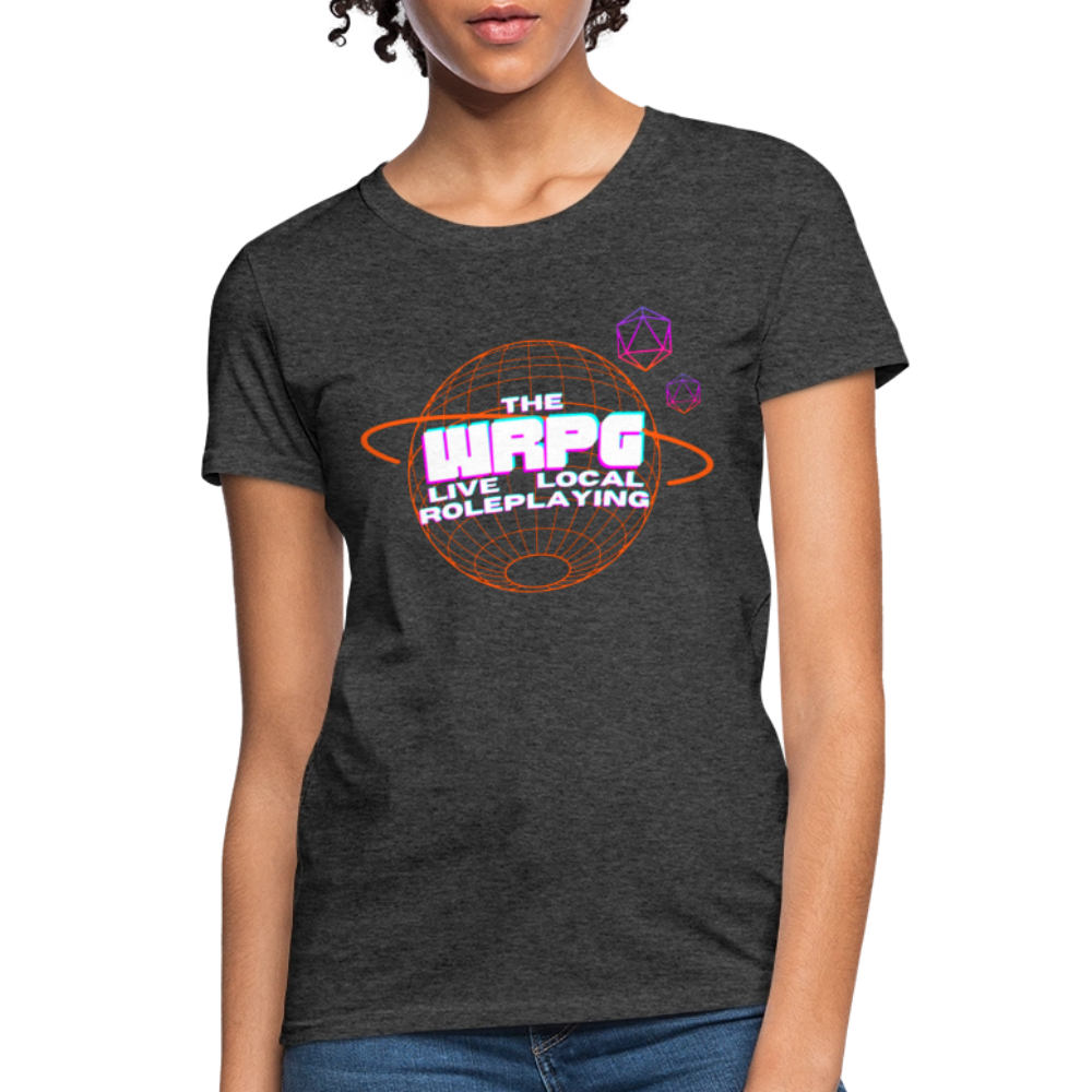 OG WRPG Logo white Women's T-Shirt - heather black