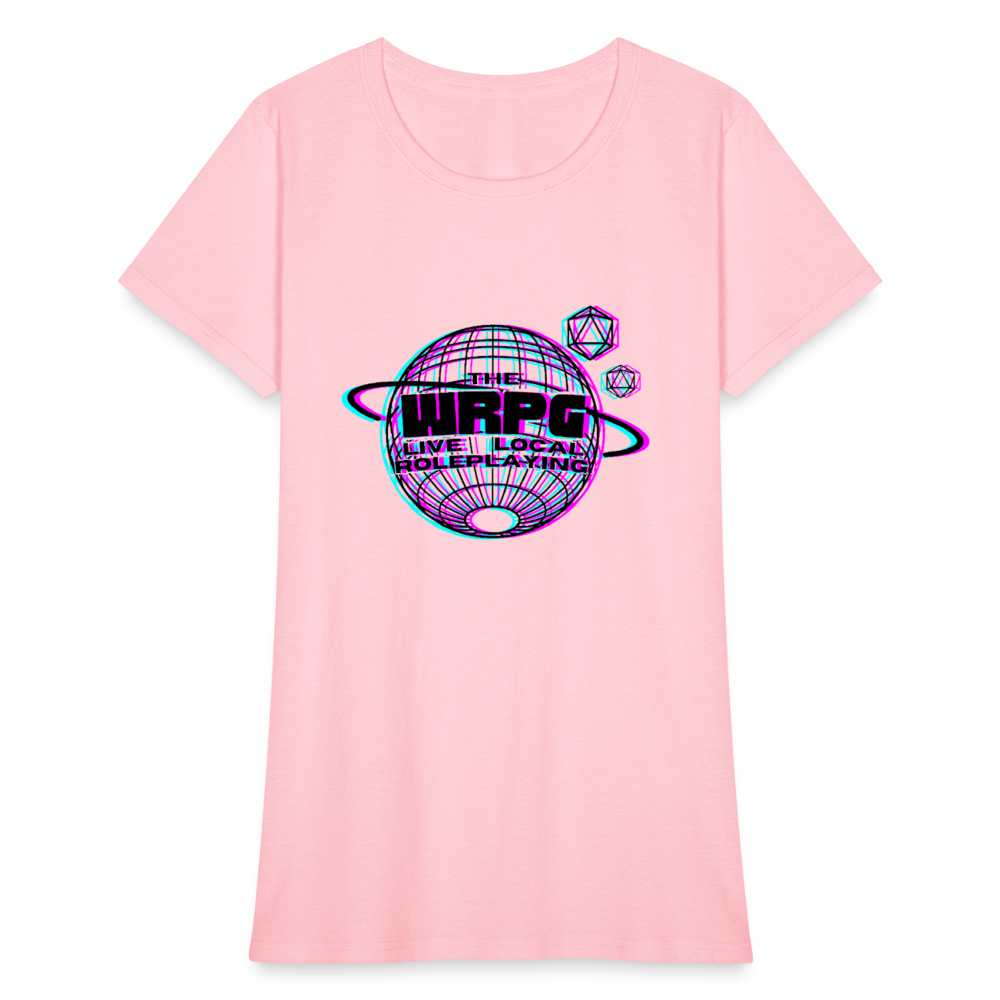 the WRPG 3d LogoWomen's T-Shirt - pink