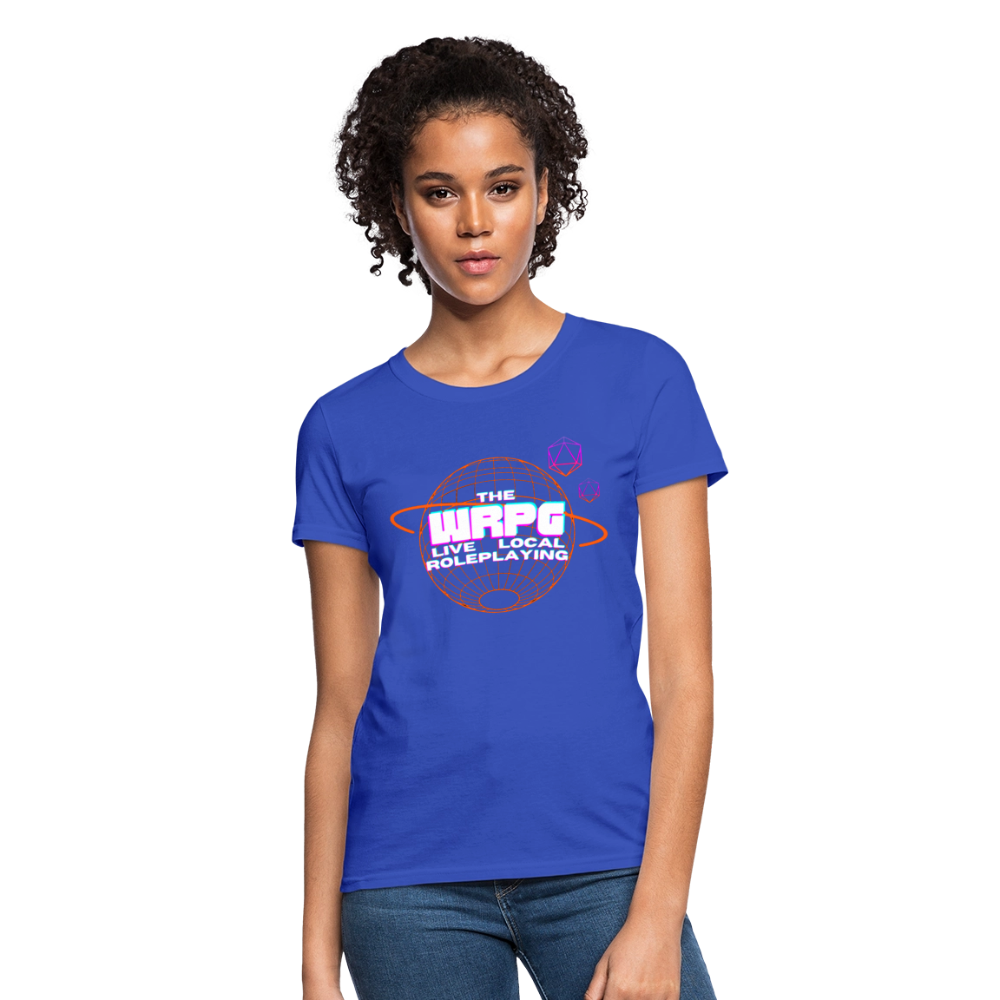 OG WRPG Logo white Women's T-Shirt - royal blue