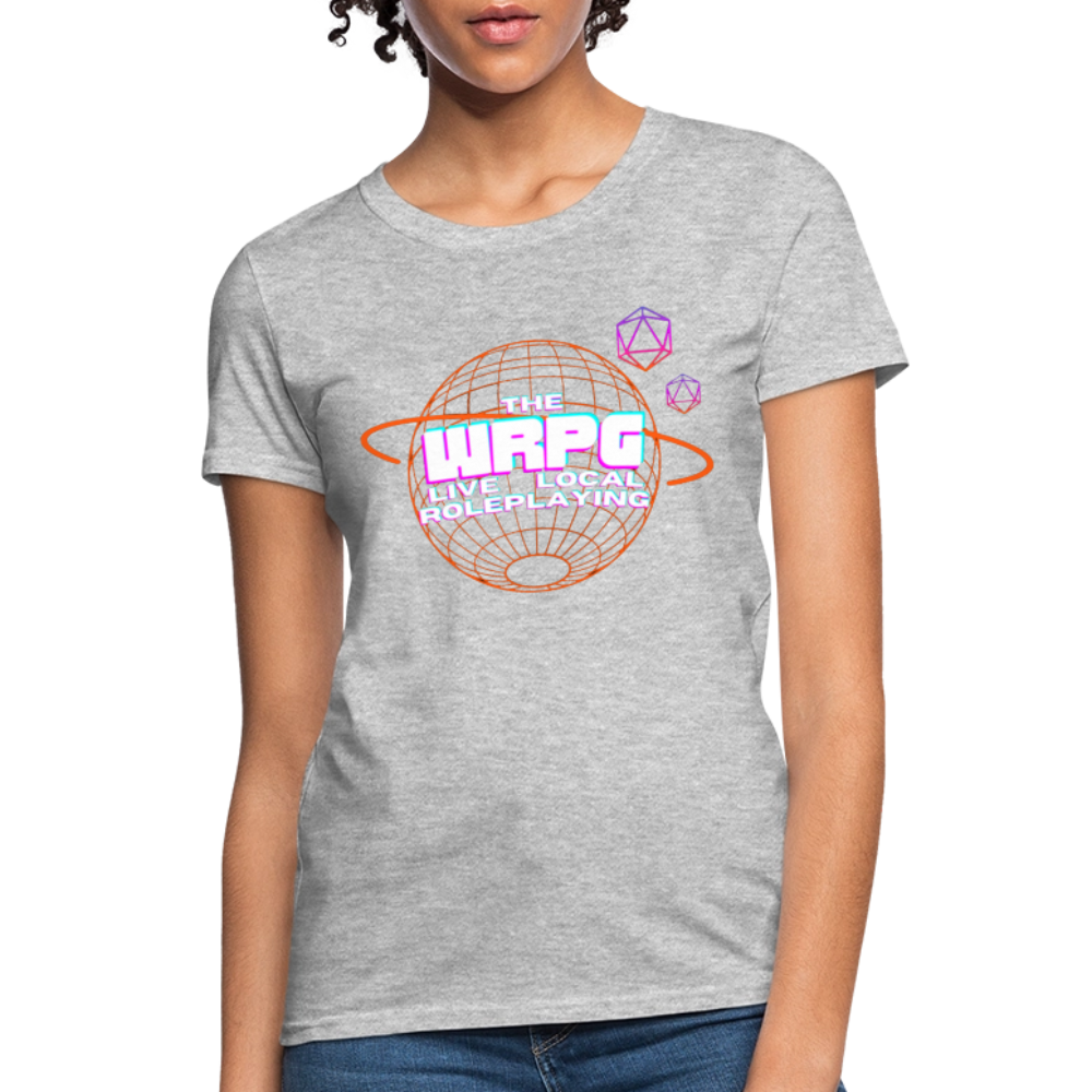 OG WRPG Logo white Women's T-Shirt - heather gray