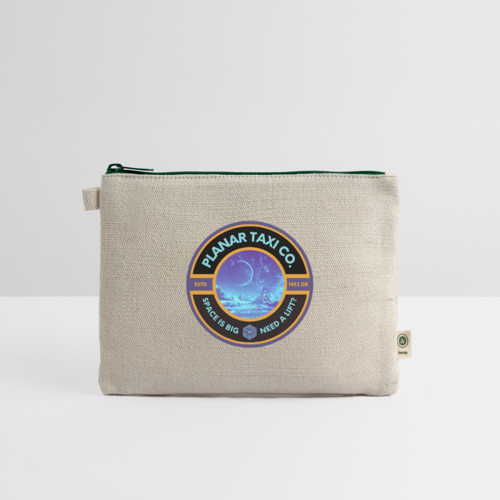 PLanar Taxi Co. Carry All Pouch - natural/green