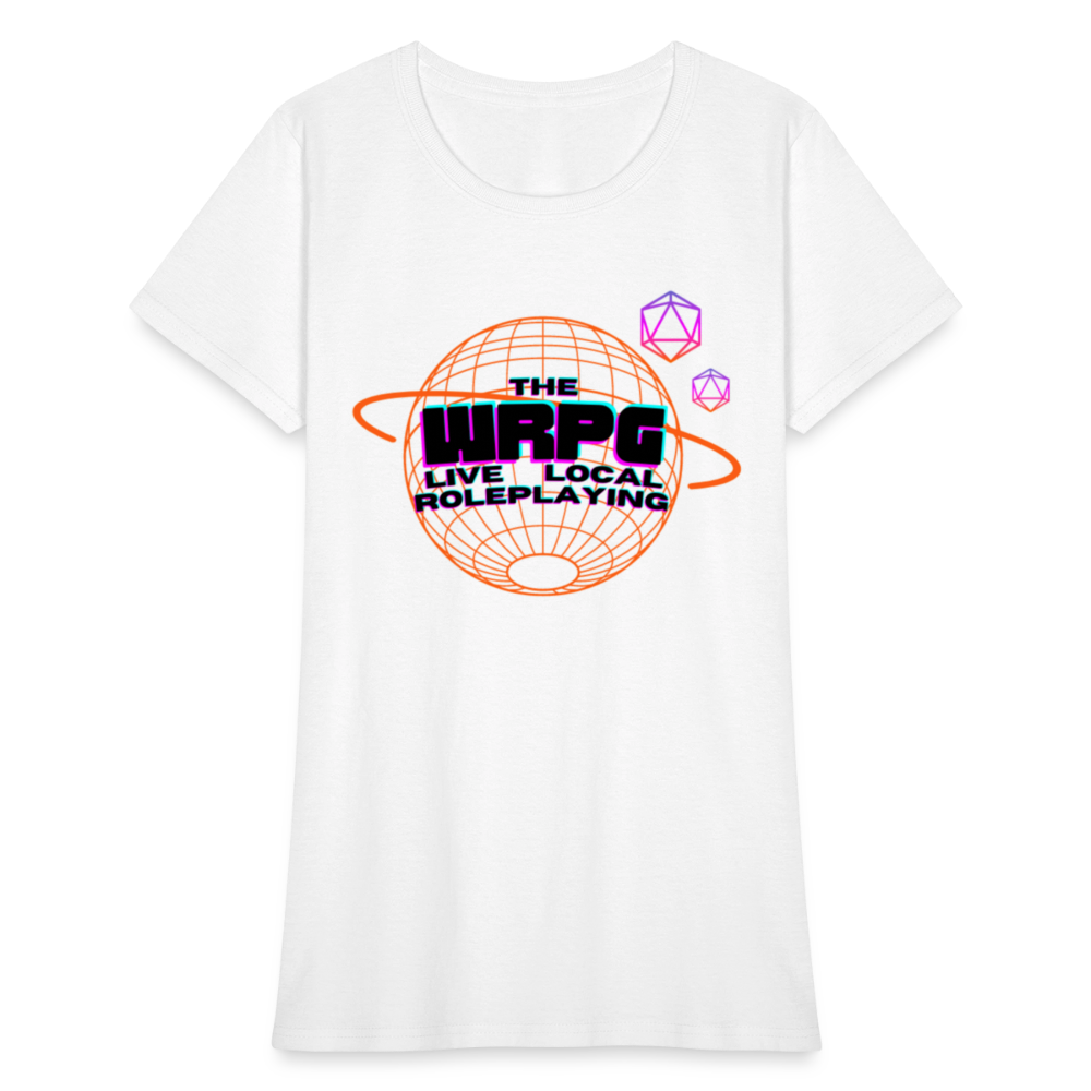 OG WRPG Logo Black Women's T-Shirt - white