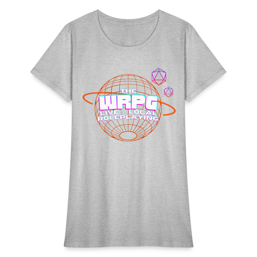 OG WRPG Logo white Women's T-Shirt - heather gray