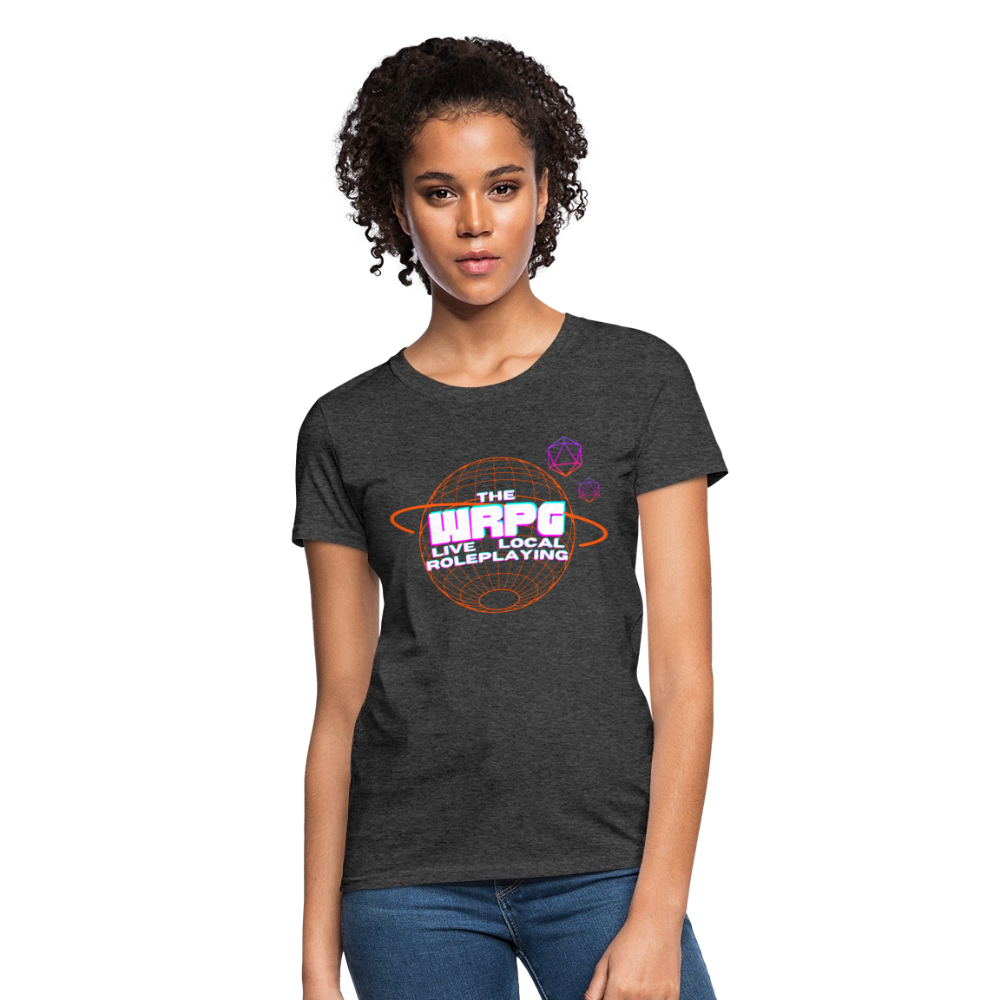 OG WRPG Logo white Women's T-Shirt - heather black