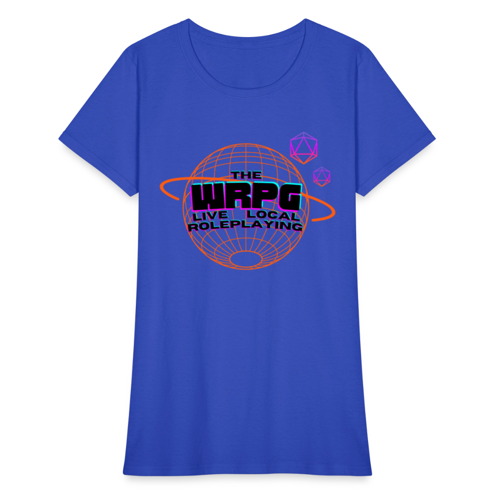 OG WRPG Logo Black Women's T-Shirt - royal blue