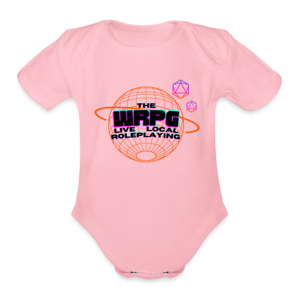 OG WRPG Logo Black Baby - light pink