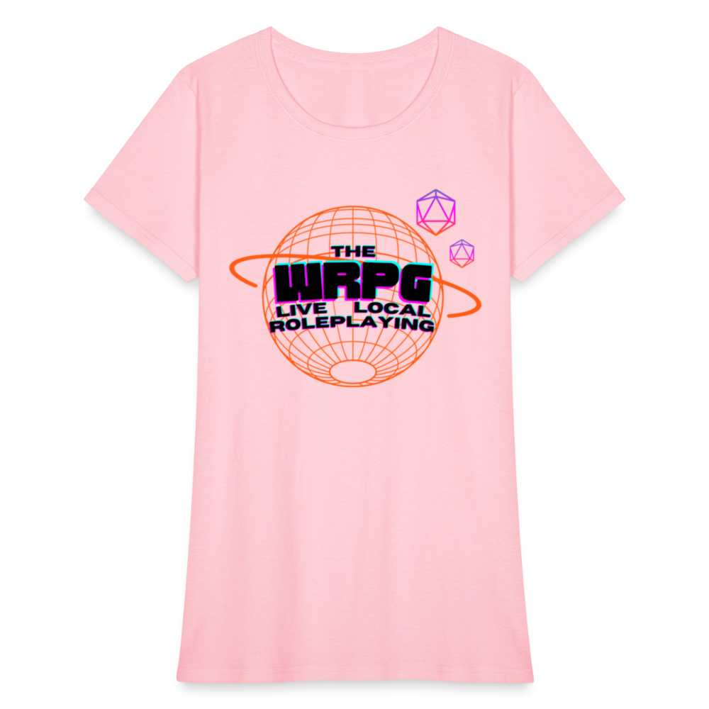 OG WRPG Logo Black Women's T-Shirt - pink