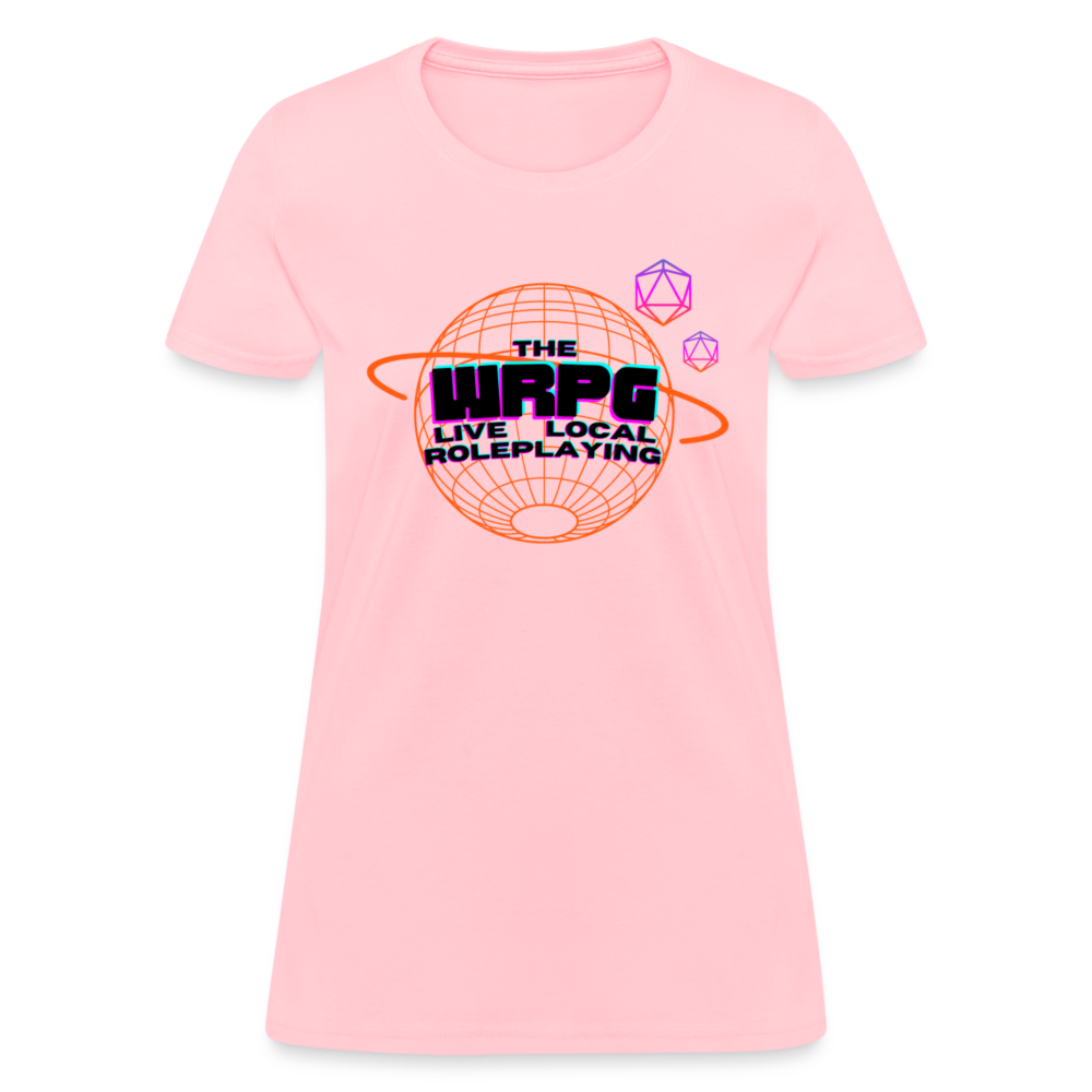 OG WRPG Logo Black Women's T-Shirt - pink