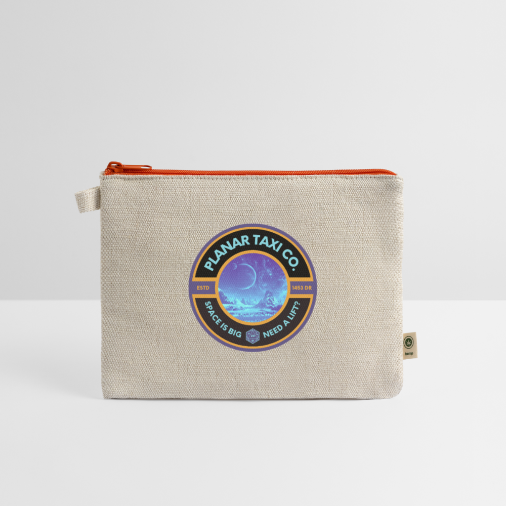 PLanar Taxi Co. Carry All Pouch - natural/orange