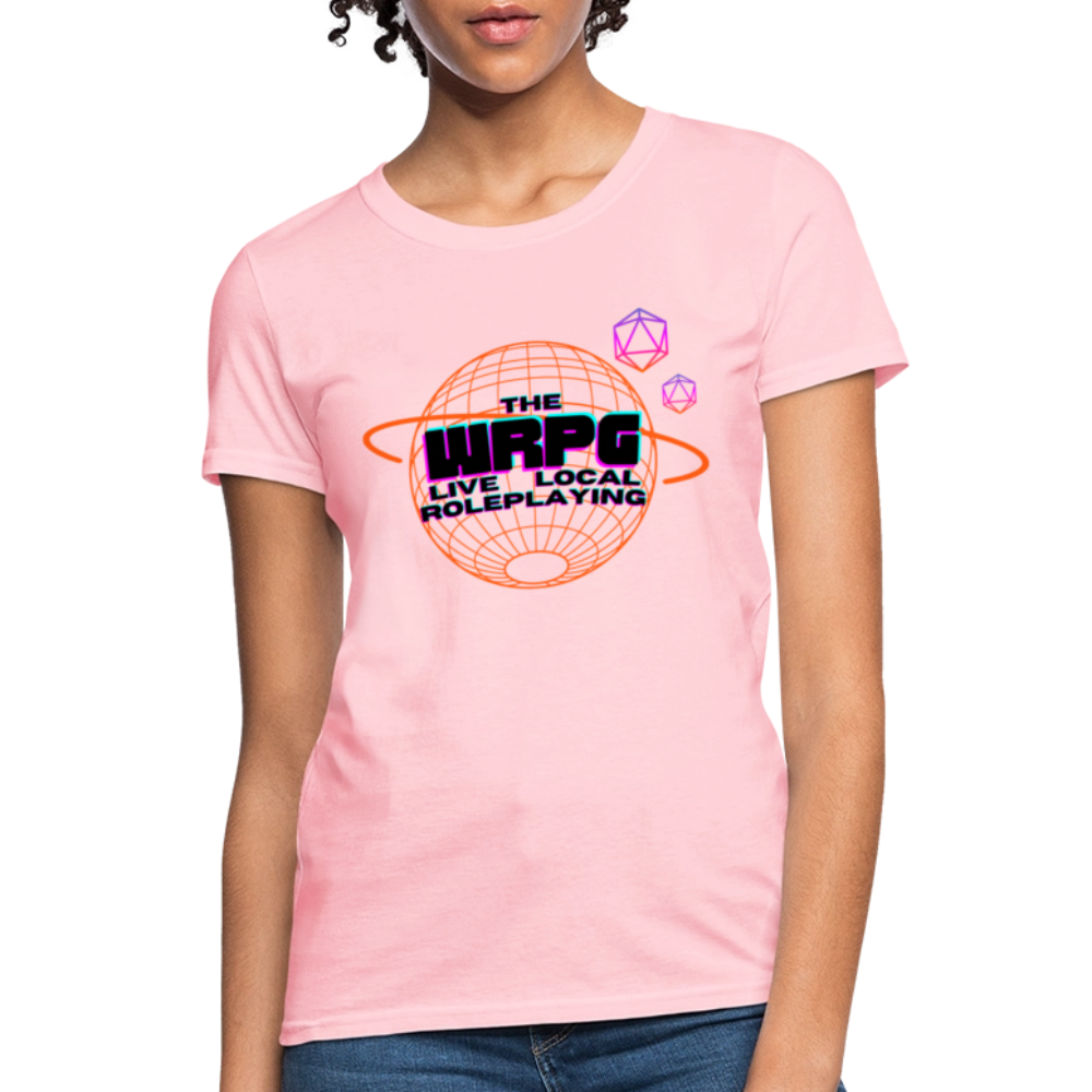 OG WRPG Logo Black Women's T-Shirt - pink