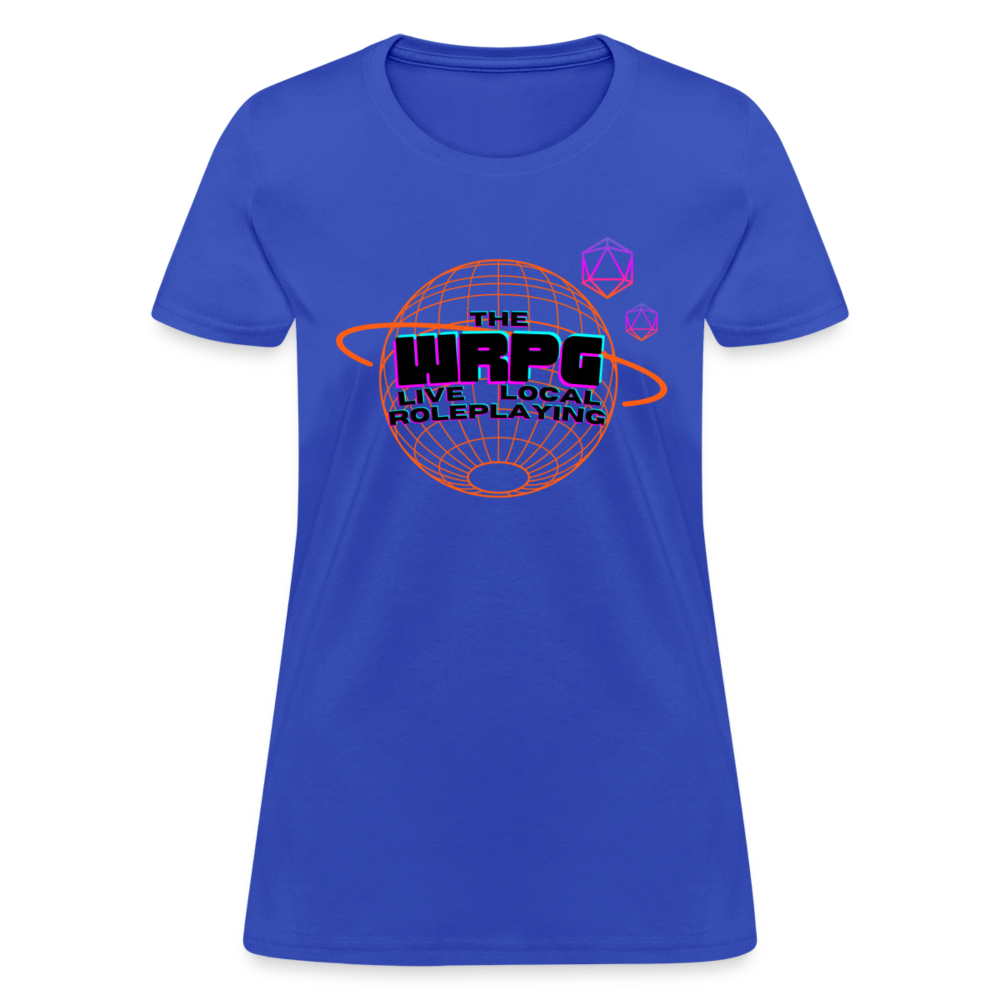 OG WRPG Logo Black Women's T-Shirt - royal blue