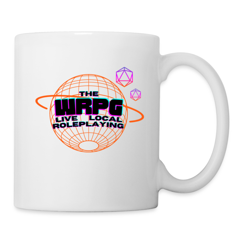 OG WRPG Logo Black Mug - white