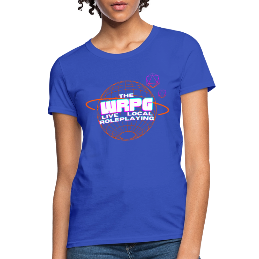 OG WRPG Logo white Women's T-Shirt - royal blue