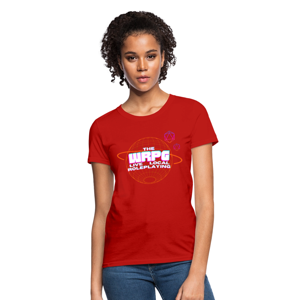 OG WRPG Logo white Women's T-Shirt - red