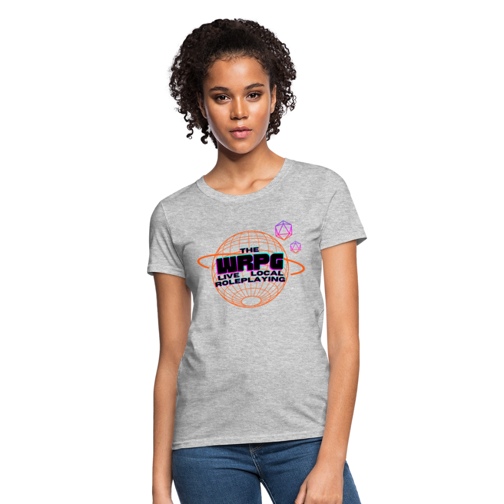 OG WRPG Logo Black Women's T-Shirt - heather gray