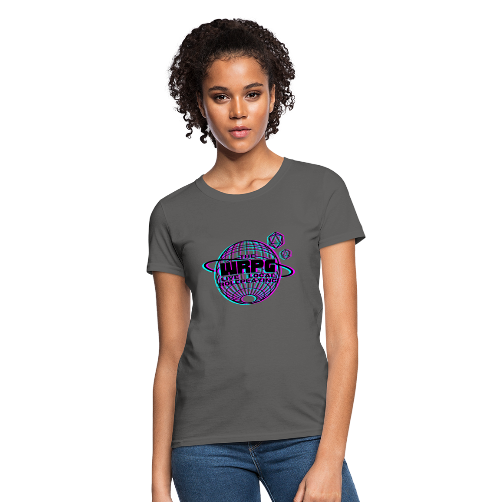 the WRPG 3d LogoWomen's T-Shirt - charcoal