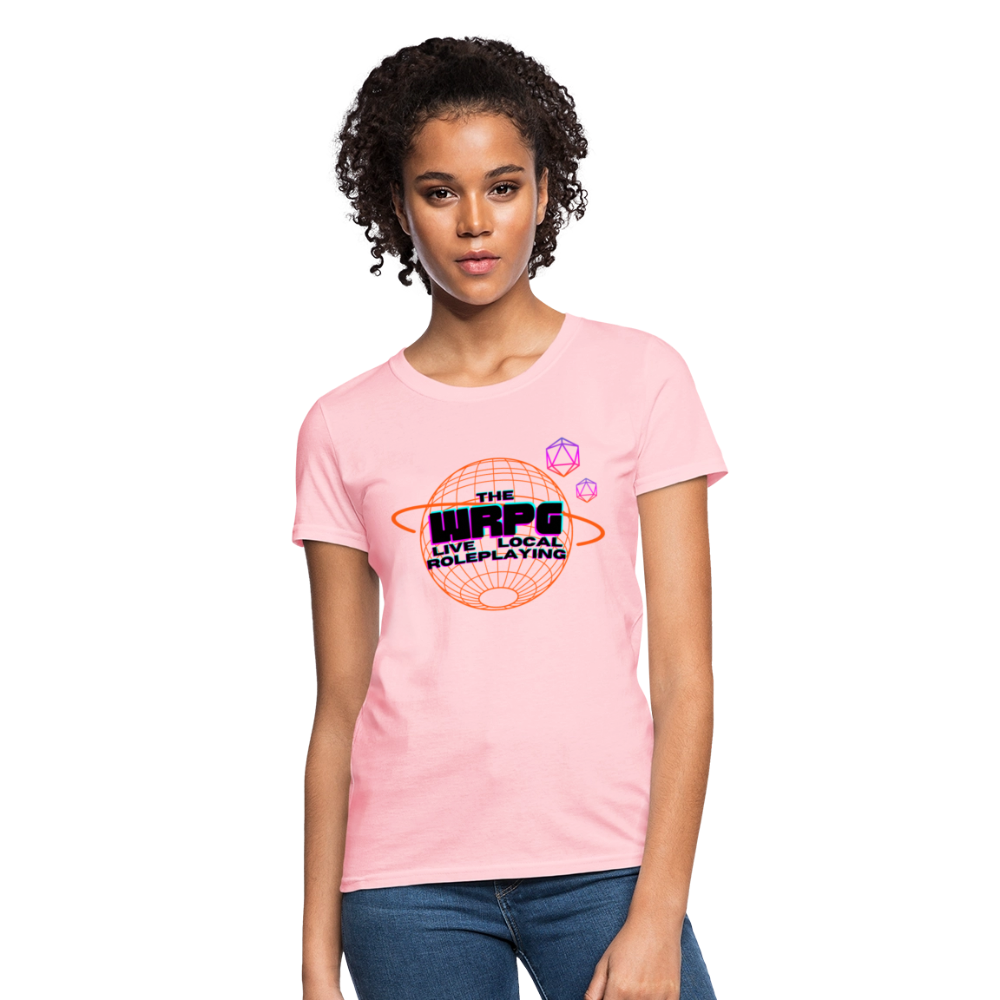 OG WRPG Logo Black Women's T-Shirt - pink