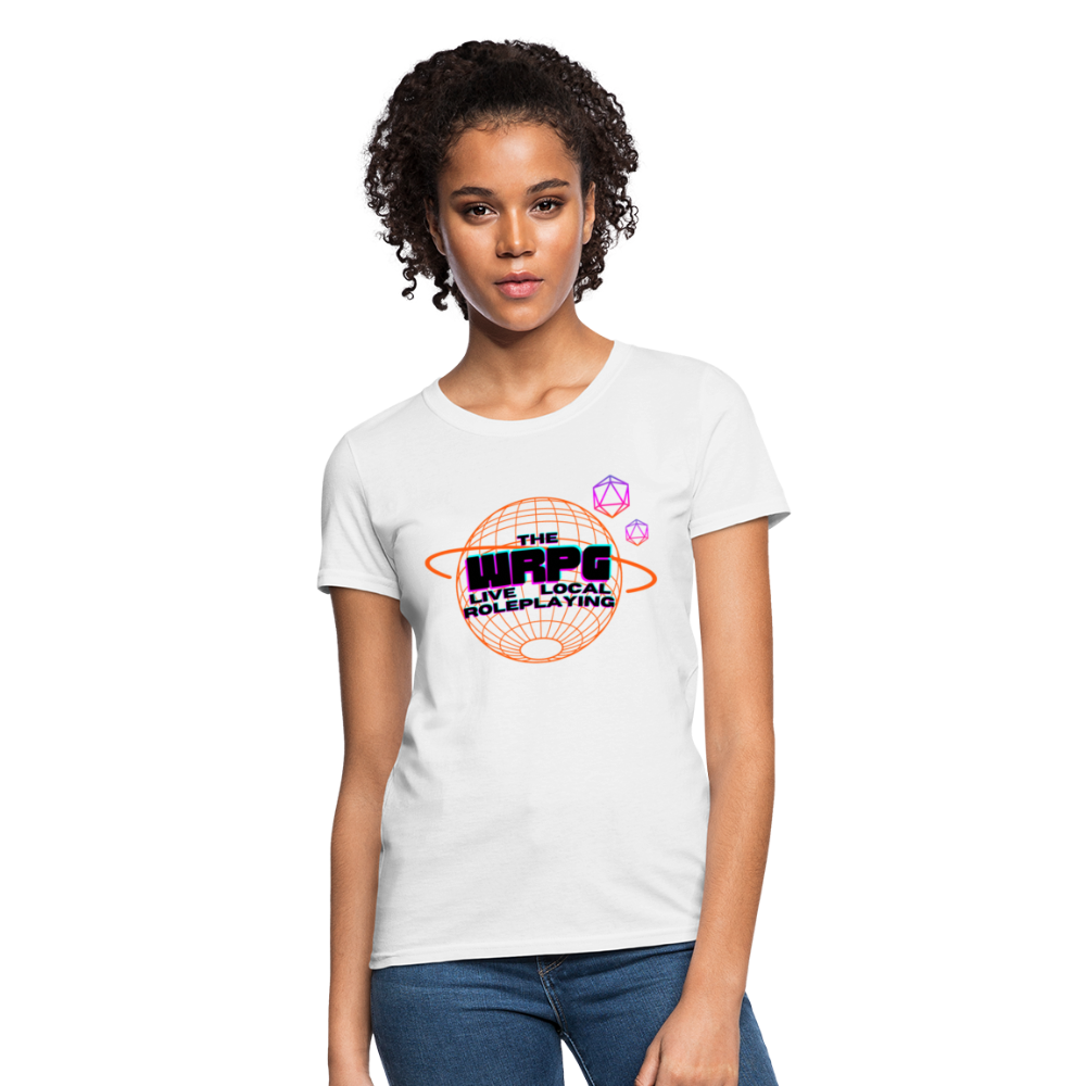 OG WRPG Logo Black Women's T-Shirt - white