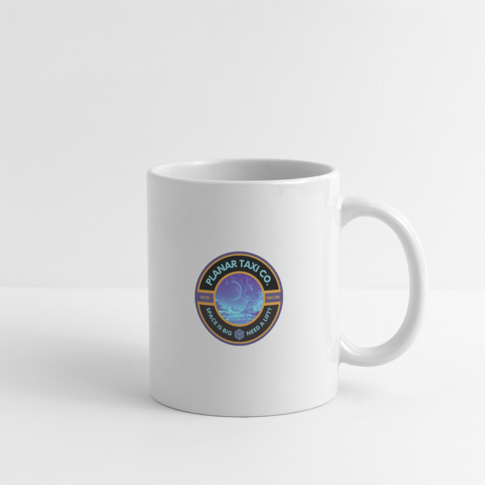 Planar Taxi Co. logo Mug - white