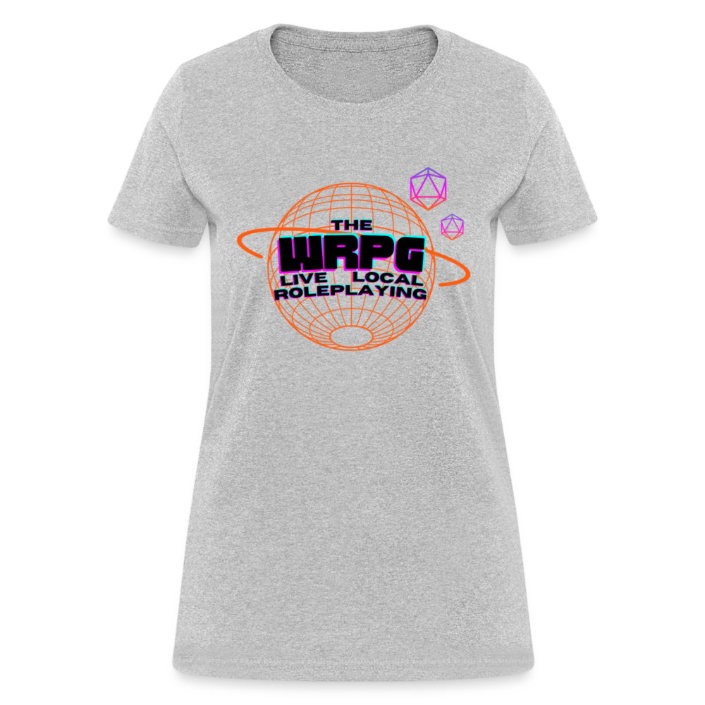 OG WRPG Logo Black Women's T-Shirt - heather gray