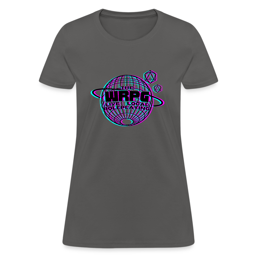 the WRPG 3d LogoWomen's T-Shirt - charcoal