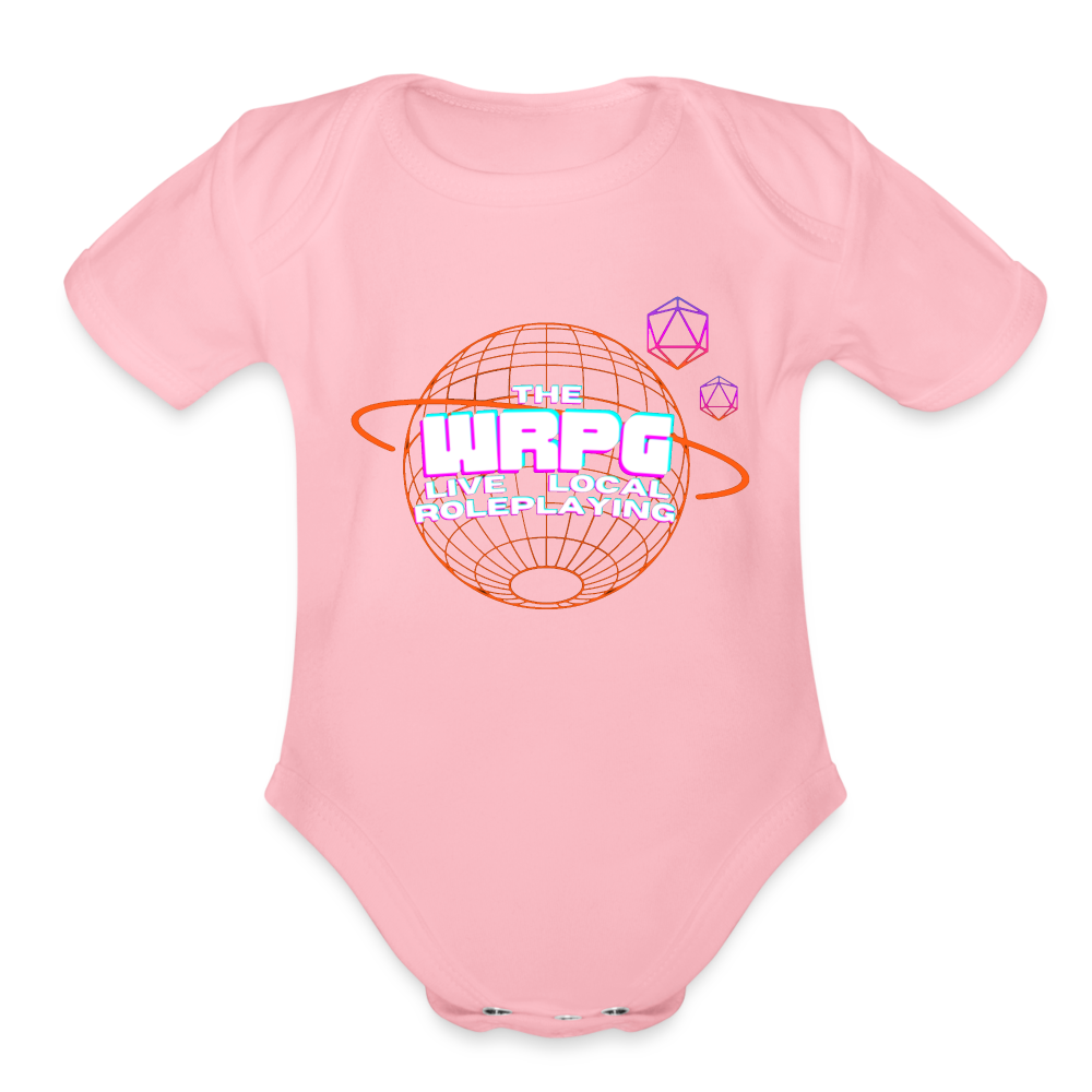 OG WRPG Logo white Baby - light pink