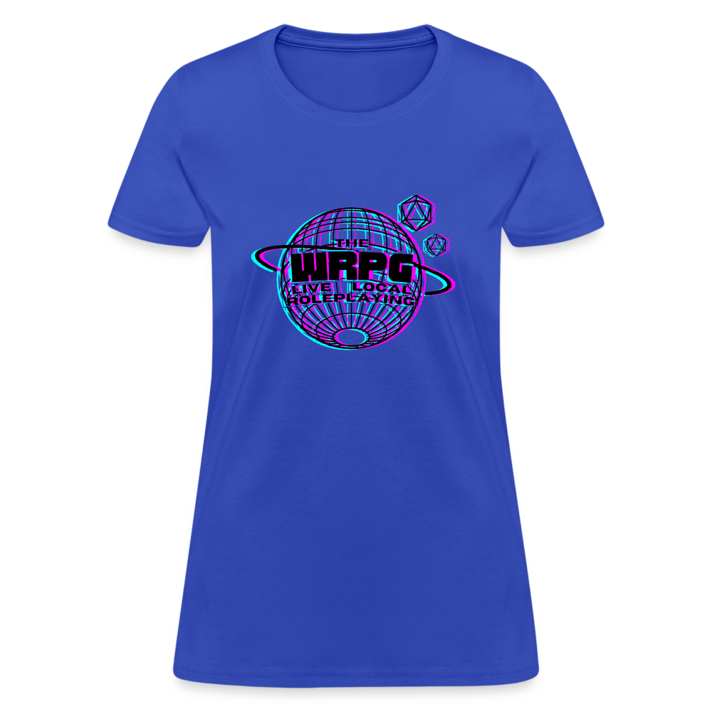 the WRPG 3d LogoWomen's T-Shirt - royal blue