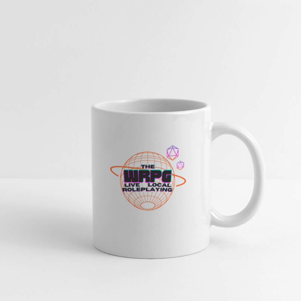 OG WRPG Logo Black Mug - white