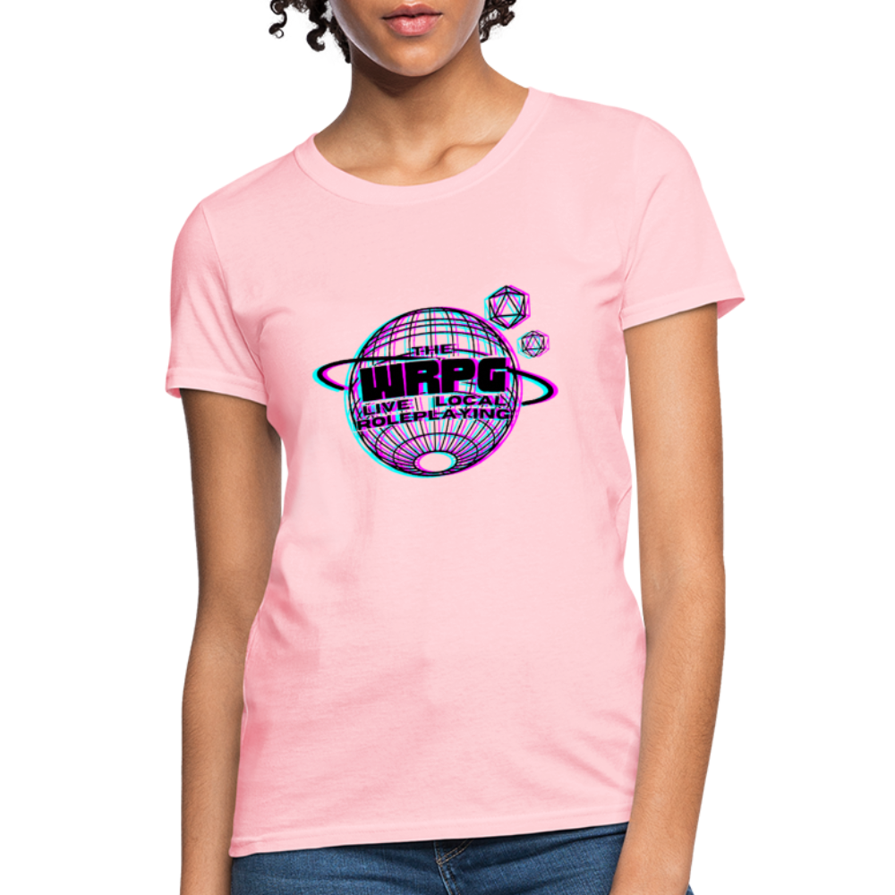 the WRPG 3d LogoWomen's T-Shirt - pink