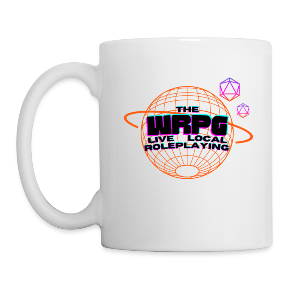 OG WRPG Logo Black Mug - white