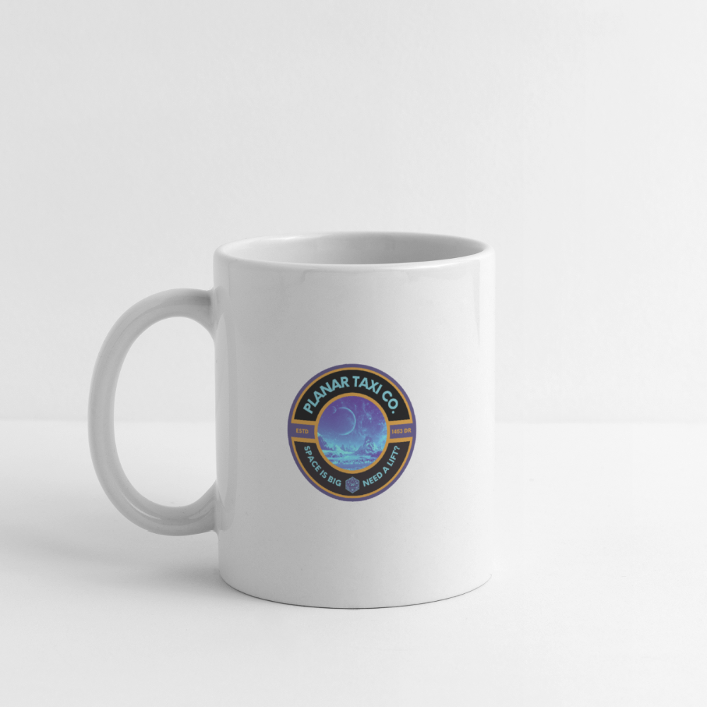 Planar Taxi Co. logo Mug - white