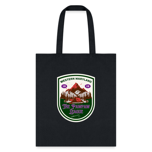 The Pawpaw League Tote Bag - black