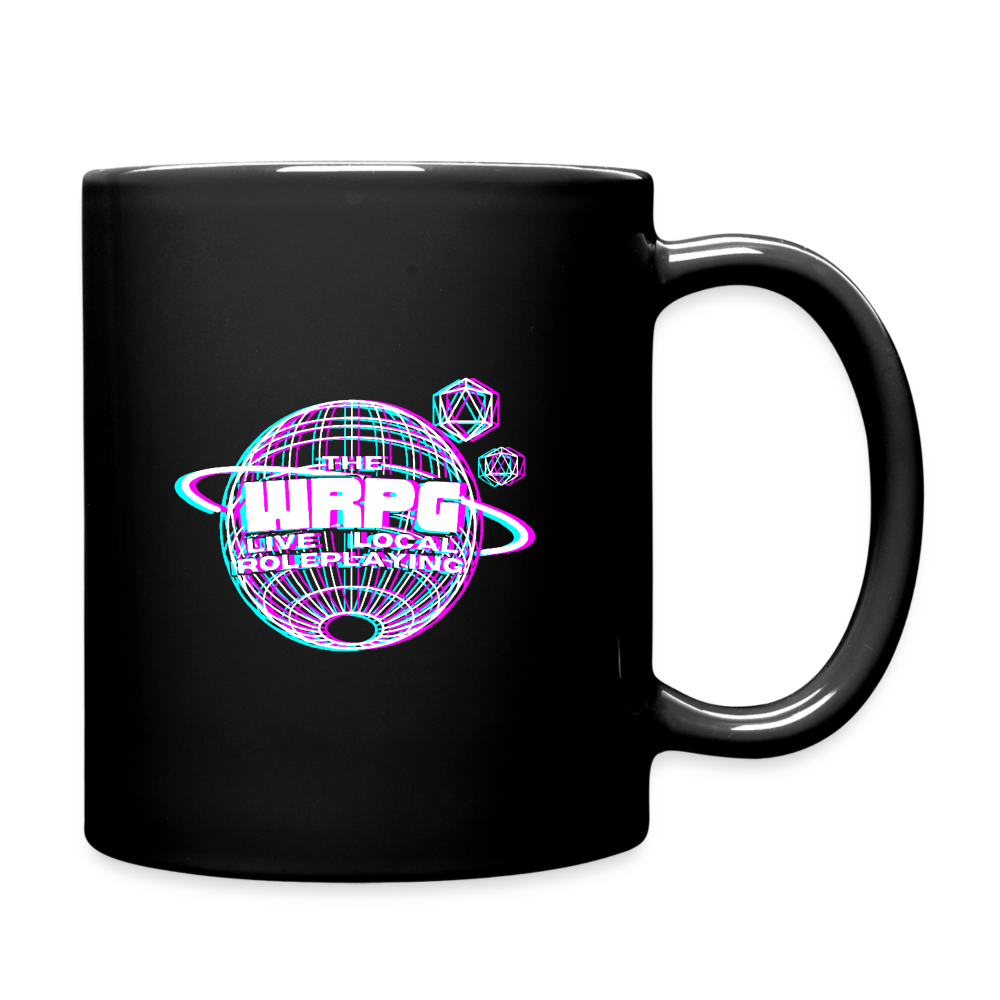 the WRPG Station Logo in 3d white - black