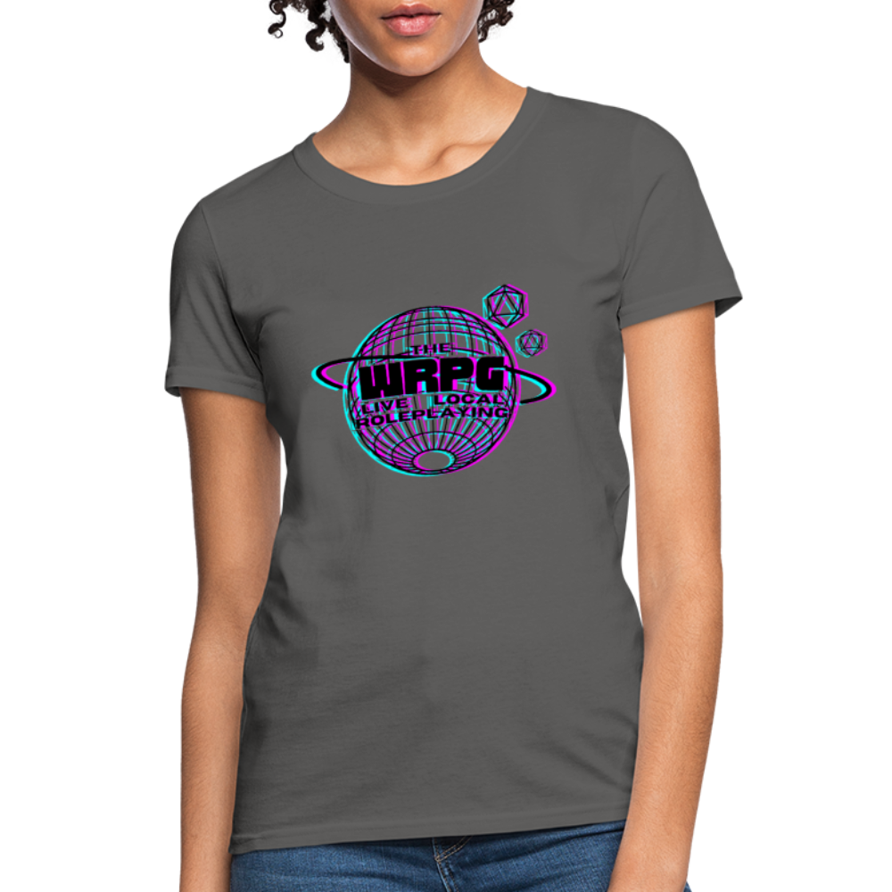 the WRPG 3d LogoWomen's T-Shirt - charcoal